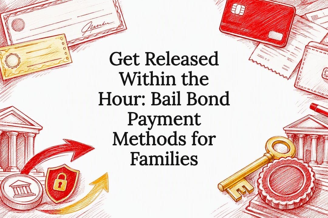 Get Released Within the Hour: Bail Bond Payment Methods for Families