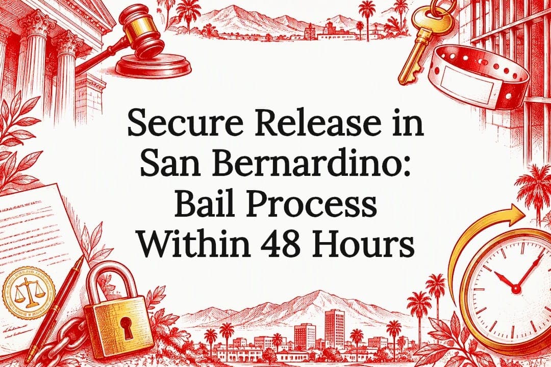 Secure Release in San Bernardino: Bail Process Within 48 Hours