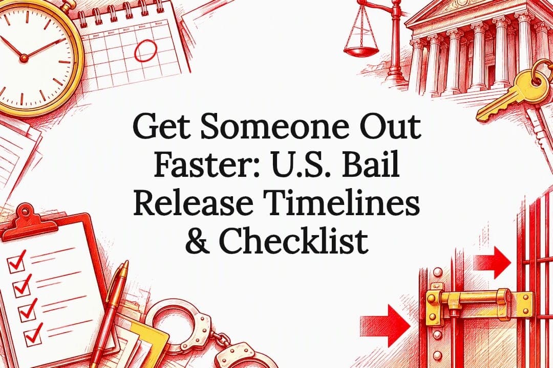 Get Someone Out Faster: U.S. Bail Release Timelines & Checklist